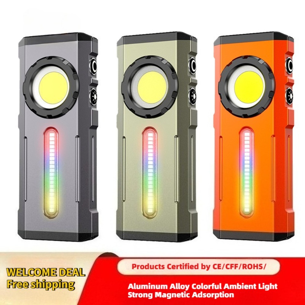 Outdoor Camping Light Portable - Mini draagbare superheldere zaklamp, langdurige magnetische