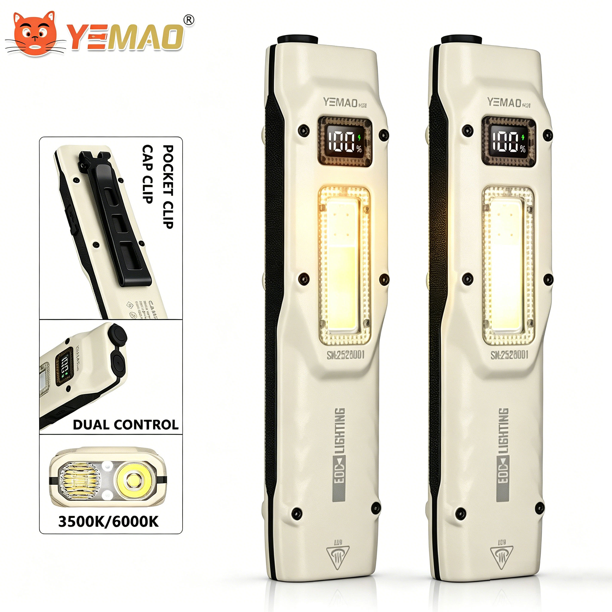 Outdoor Camping Light Portable - Draagbare 880LM YEMAO M28 Ultradunne Tactische