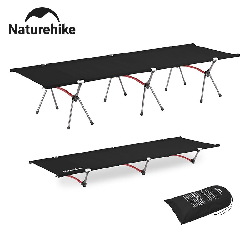 Outdoor Camping House - Naturehike Opvouwbaar Campingbed Hoogteverstelbaar Ultralicht Kampeerbed