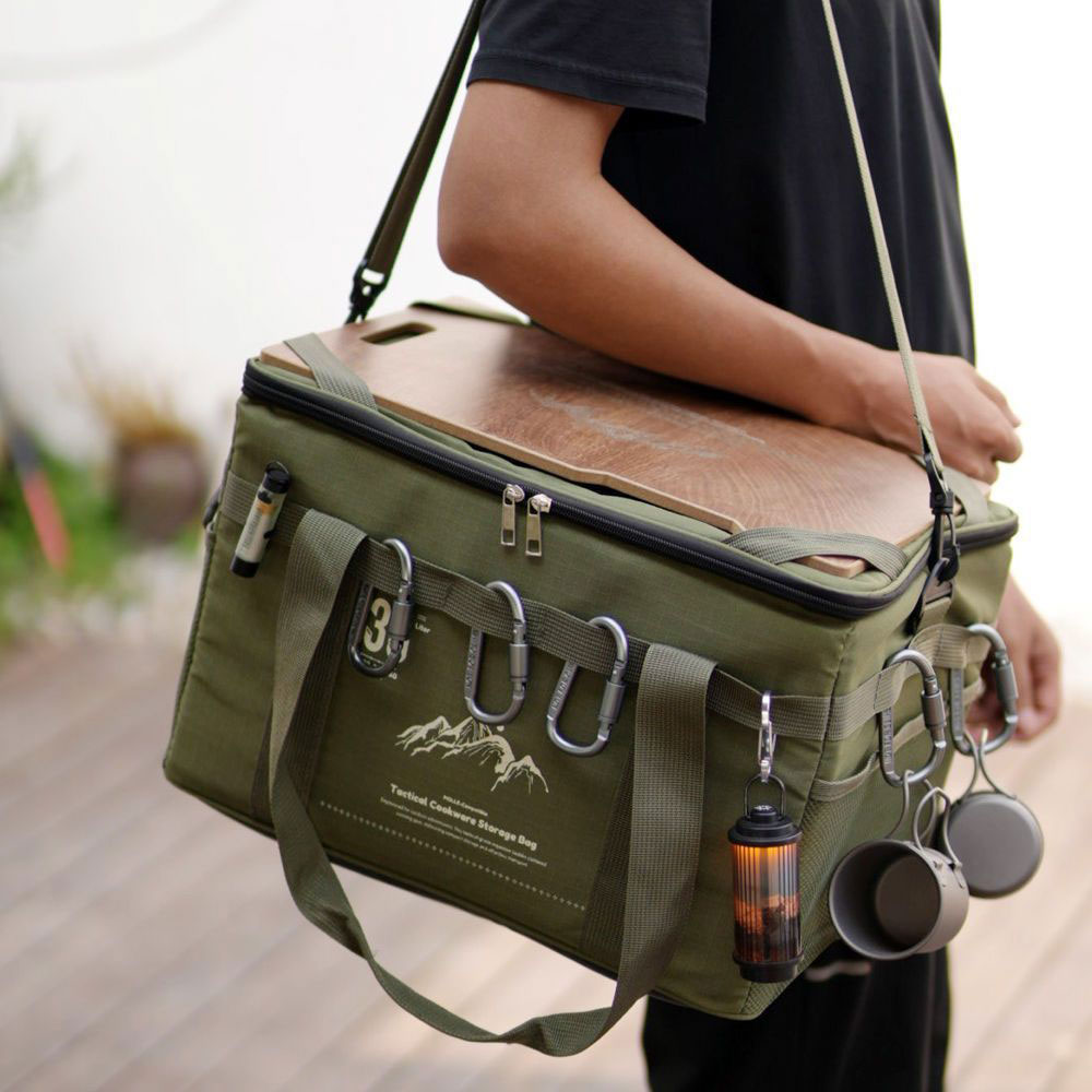 Outdoor Camping Cooking Equipment - 36L Tactiek Picknicktas Waterdichte reisorganisator Thermisch
