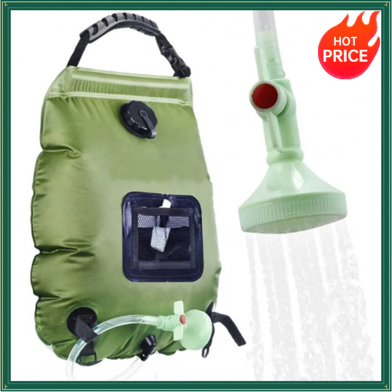 Outdoor Camping Hot Water Shower - Zonne-douchetas 20L Buiten Zonneverwarming Premium Camping