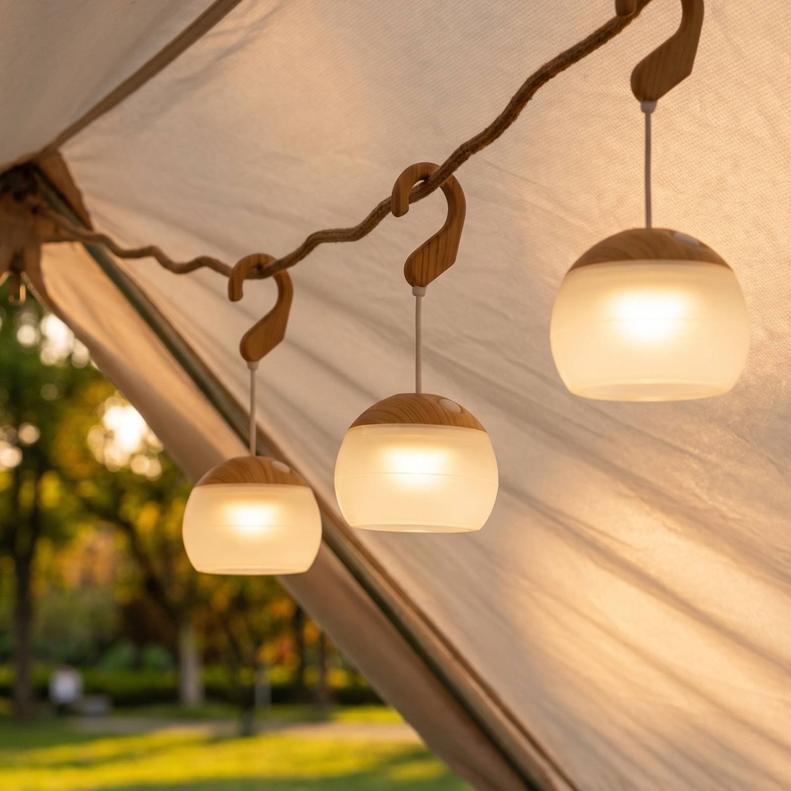 Camping Lantern - Oplaadbare kamplantaarn Lange batterijduur Tent Omgevingslicht