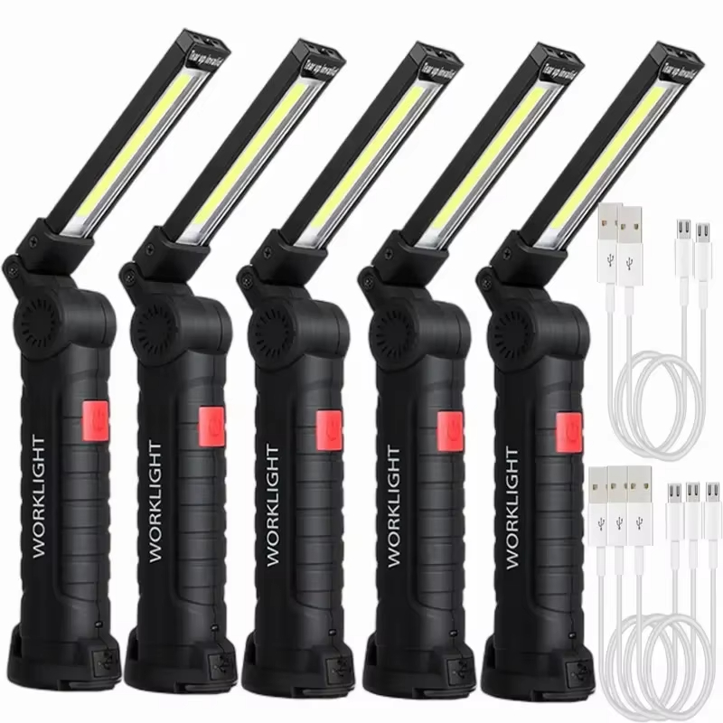 Camping Lantern - Draagbare COB LED-zaklamp USB oplaadbare werklamp