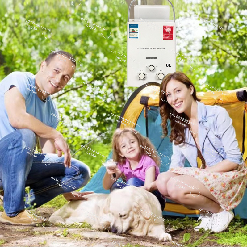 Outdoor Camping Hot Water Shower - Nieuwe tankloze waterverwarmer voor buiten kamperen,