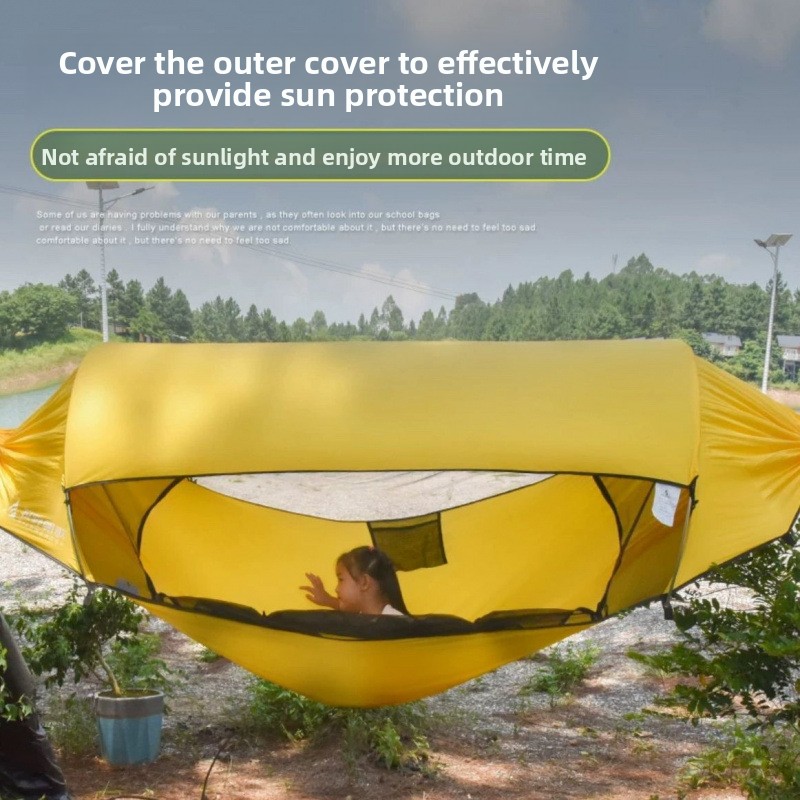 Outdoor Camping Hammock - Outdoor verdikte hangmattent voor volwassenen: muggen-/regenbestendig