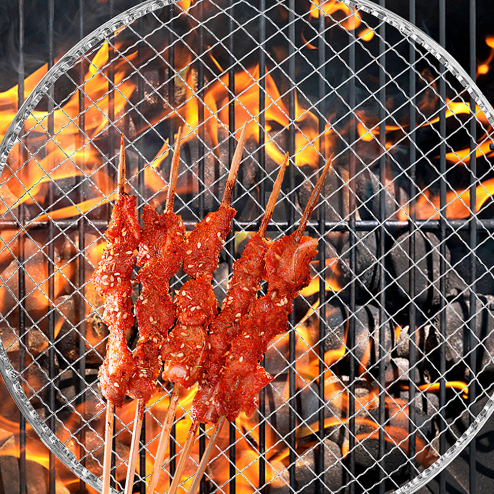 Outdoor Camping Fire Pit - 10 Stuks Bbq Grill Mesh Vuurplaats