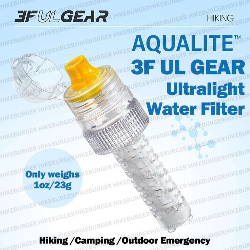 Outdoor Camping Water Filter - 3F UL GEAR Mini draagbare waterfilterfles
