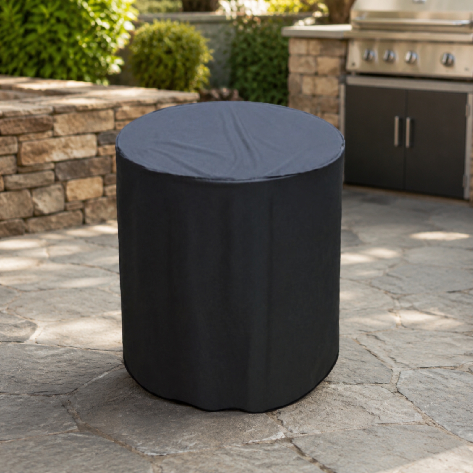 Outdoor Camping Bbq - Ronde grillhoes Waterdichte ronde BBQ-hoes Accessoire