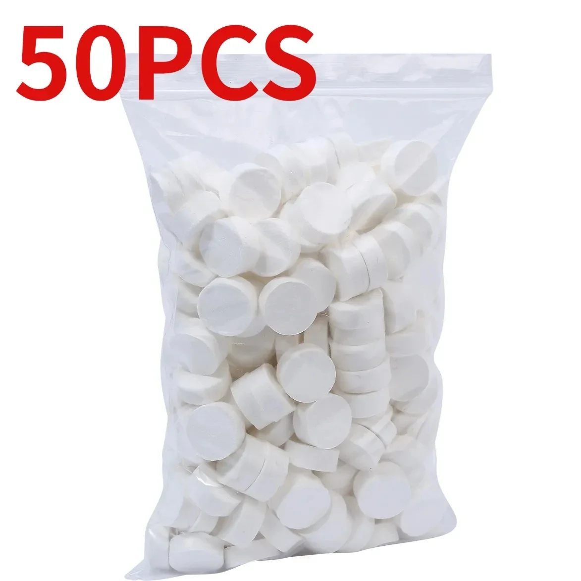 Outdoor Camping Bbq - 50 stuks wegwerp gecomprimeerde handdoekjes, reisformaat,