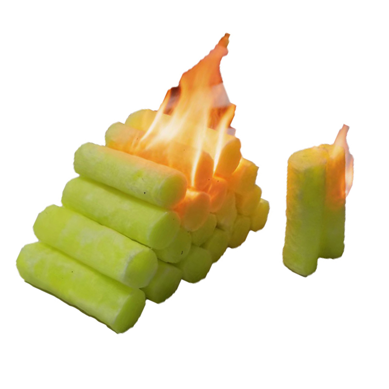 Outdoor Camping Fire Pit - Winter Natuurlijke Vuurstarter, Mini Wax Cotton