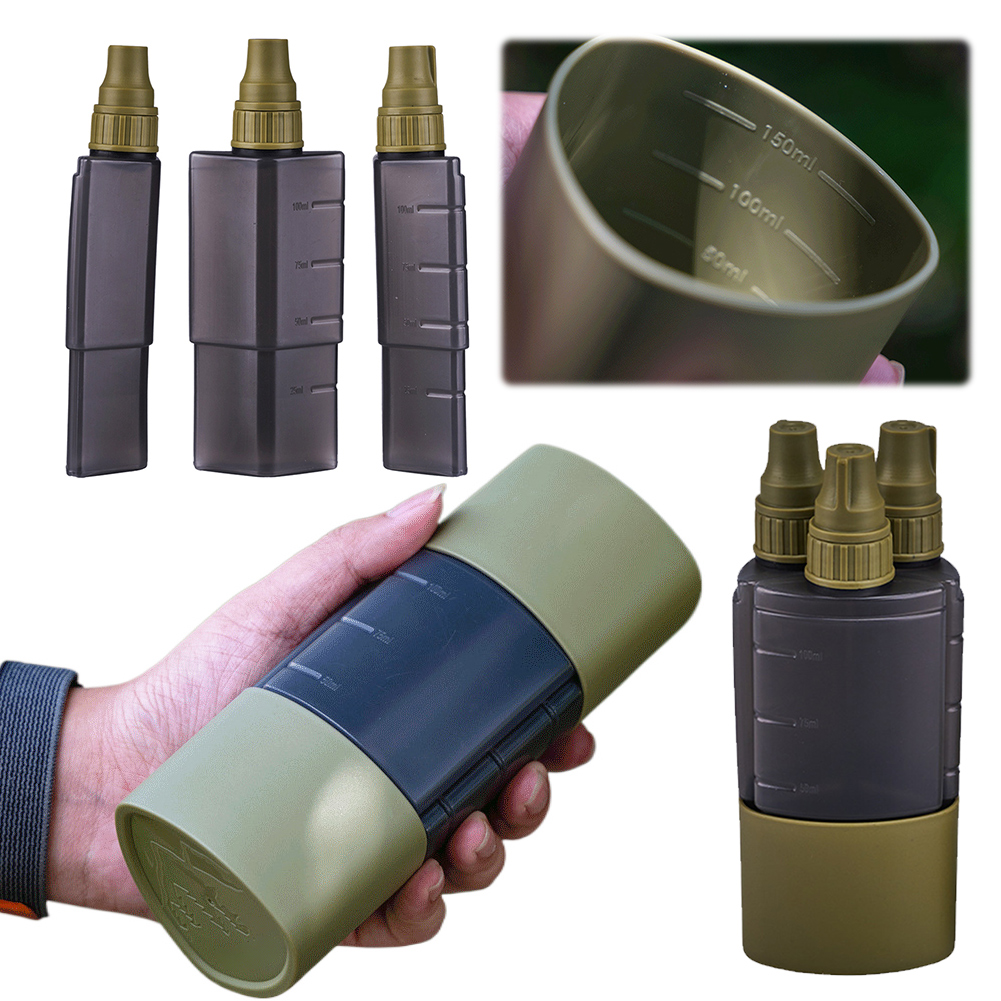 Outdoor Camping Cooking Equipment - 3-in-1 Outdoor Camping Kruidendispenser Fles BBQ