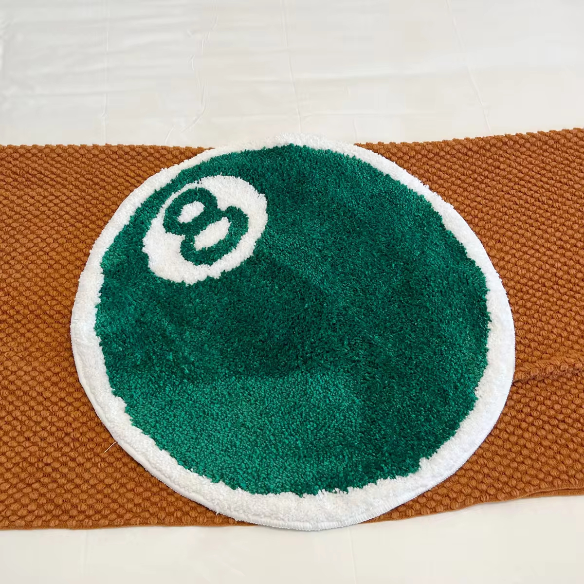 Outdoor Camping Games For Adults - Groene 8-ball pool getuft tapijt, groene