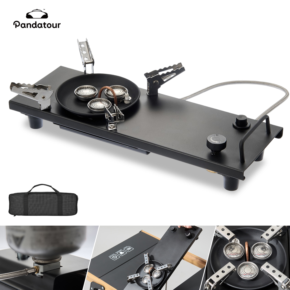 Outdoor Camping Fire Pit - Pandatour Camping IGT 0.5UNT Gasfornuis Opvouwbare