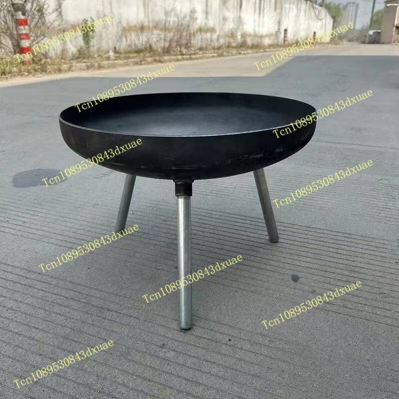 Outdoor Camping Fire Pit - 80cm Grote gietijzeren vuurkuil voor binnen