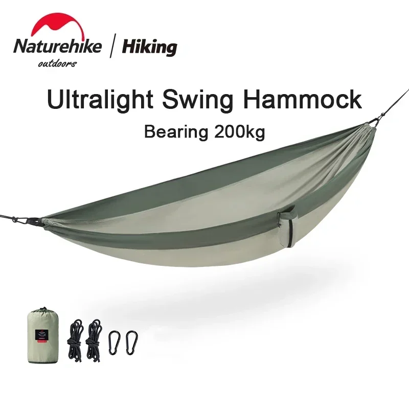 Outdoor Camping Hammock - Naturehike Schommelhangmat 1/2 personen Ultralichte opvouwbare