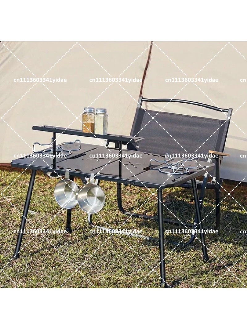 Outdoor Camping Bbq - Draagbare opvouwbare tactische campingtafel, multifunctionele buitenpicknicktafel