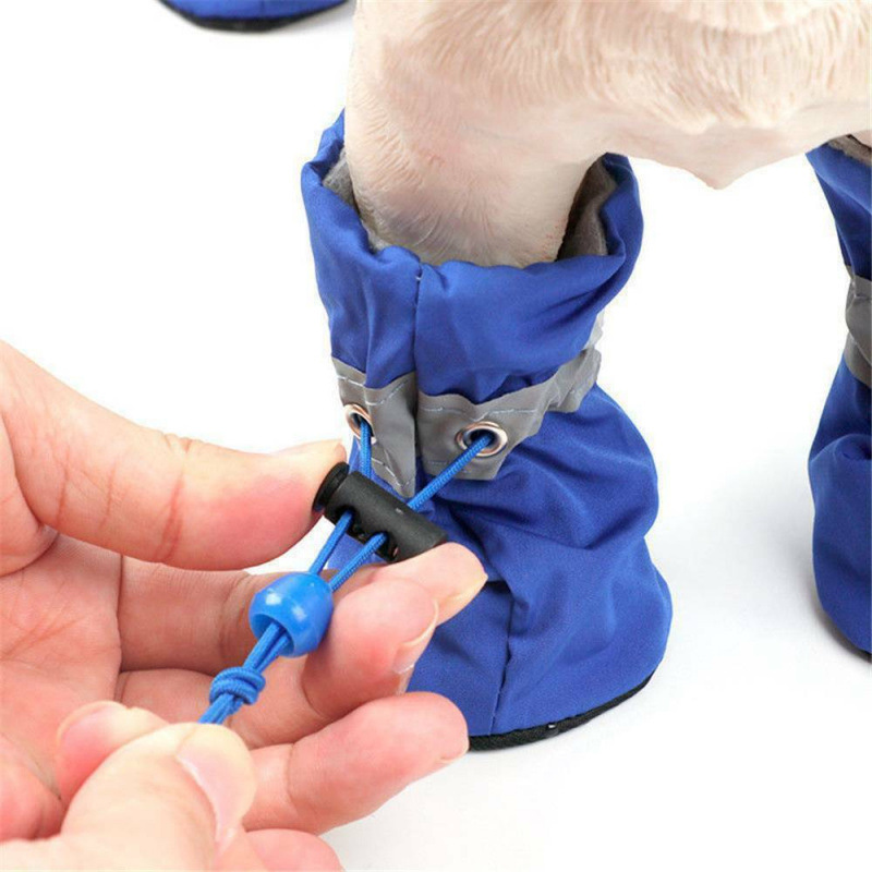 Outdoor Camping Slippers - 4 STKS Kleine Hond Schoenen Wandelschoenen