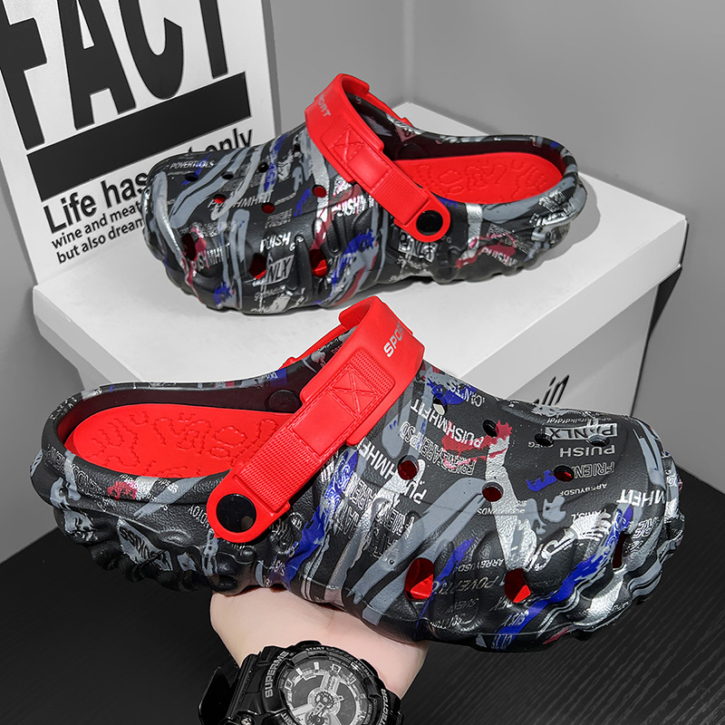 Outdoor Camping Slippers - Grote Heren Outdoor Sandalen met Gesloten