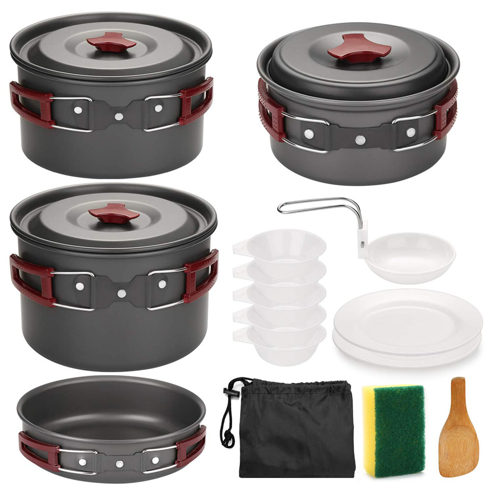 Outdoor Camping Kitchen Table - Outdoor Camping Kookgerei Kit Non Stick