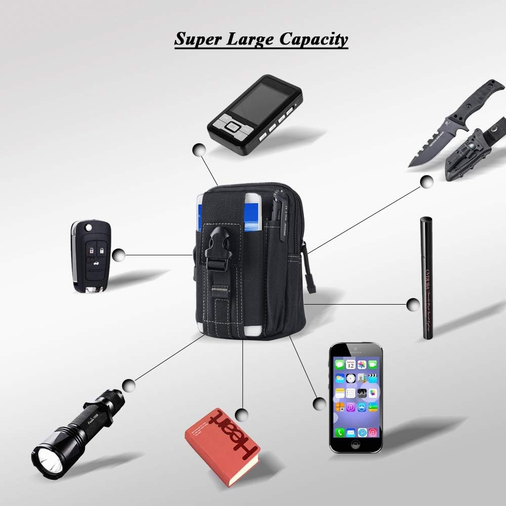 Tactische Molle Belt Pouch Mil - Outdoor Camping Bag recensie en prijs