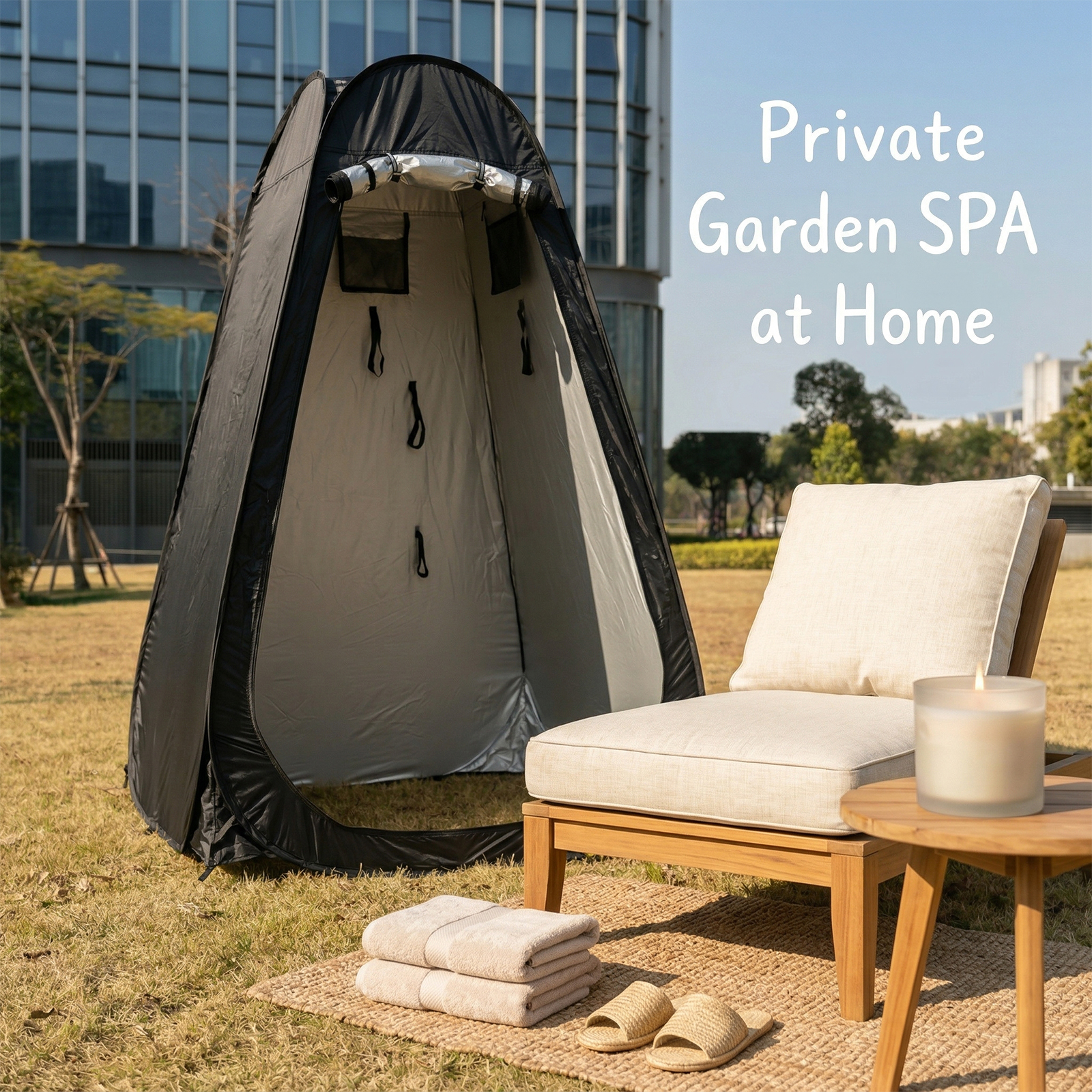 Extra grote draagbare zonnesch - Outdoor Camping House recensie en prijs