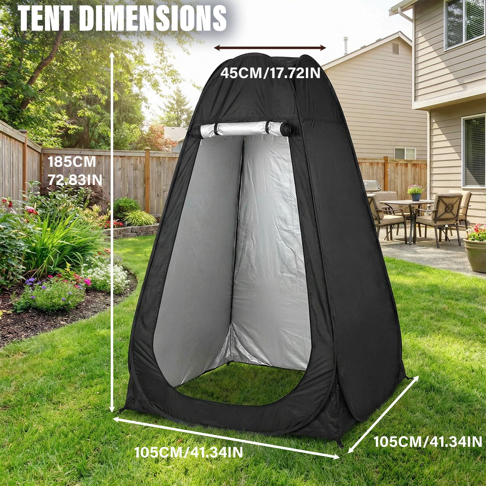 Extra grote draagbare zonnesch - Outdoor Camping House recensie en prijs