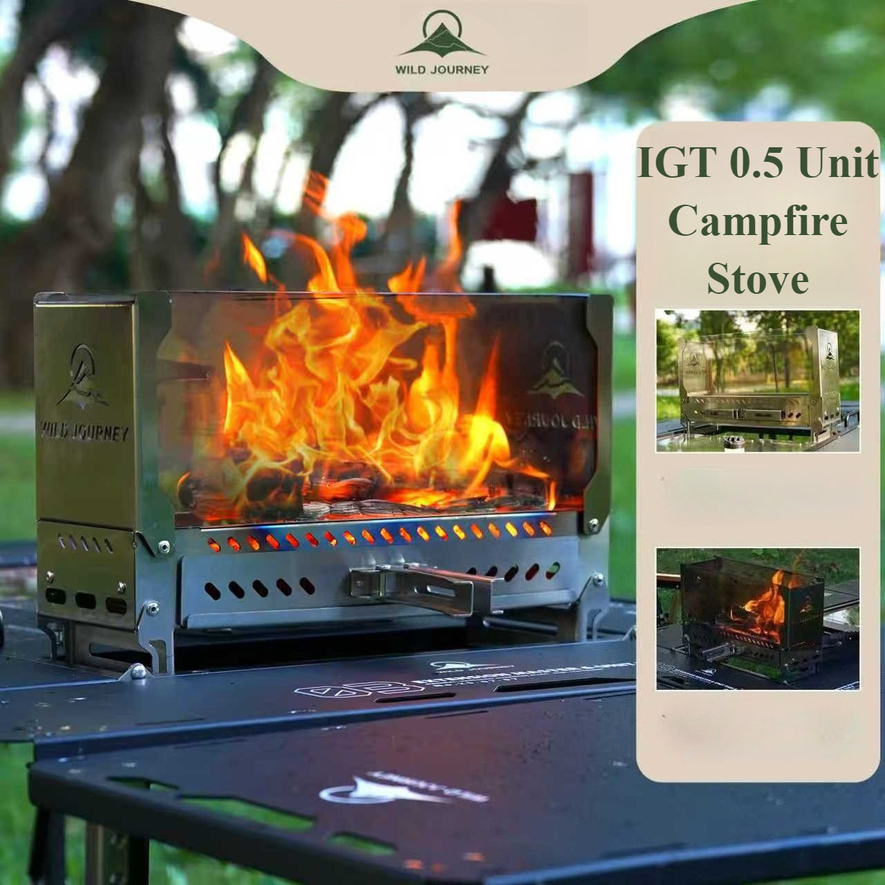 SmiloDon Camping Opvouwbare Ko - Outdoor Camping Fire Pit recensie en prijs
