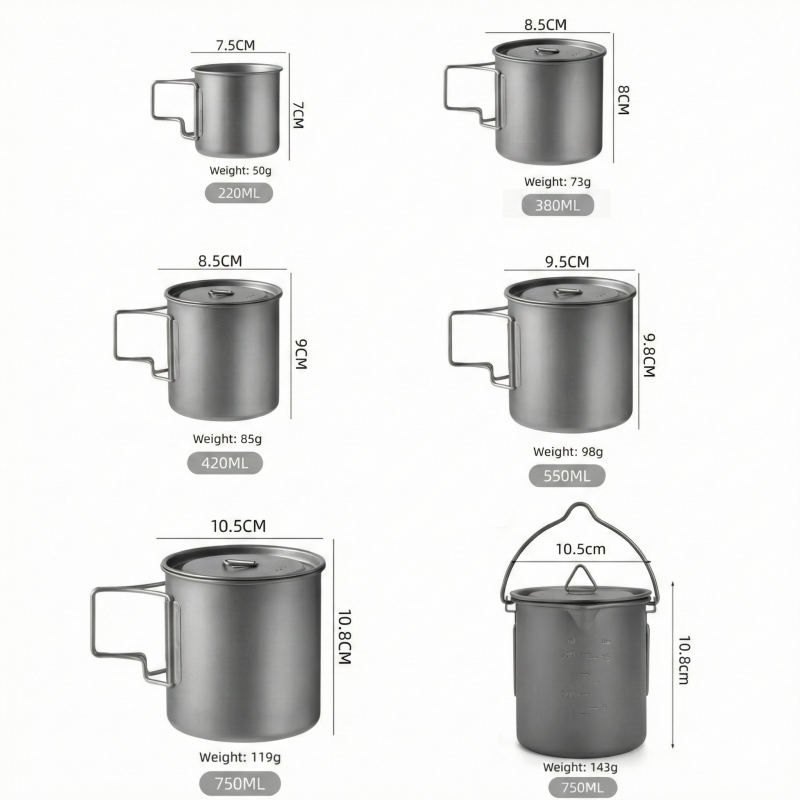 Titanium kampeermok met inklap - Outdoor Camping Kitchen Table recensie en prijs