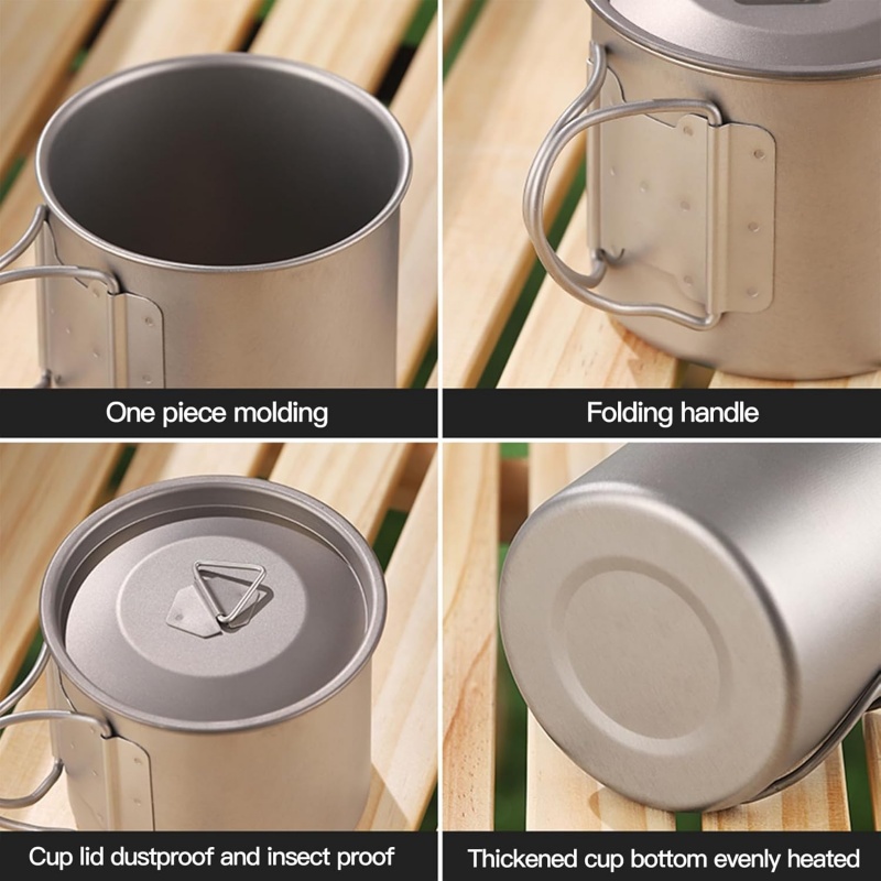 Titanium kampeermok met inklap - Outdoor Camping Kitchen Table recensie en prijs