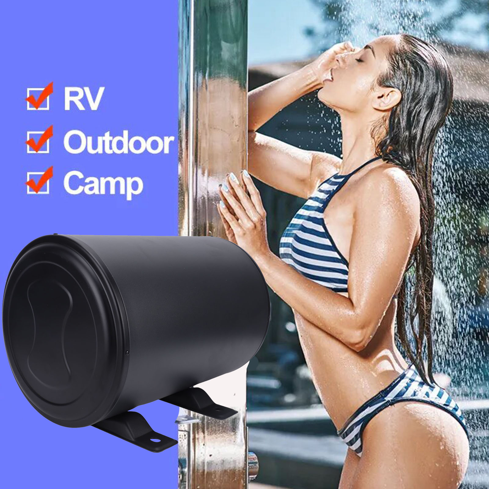 Instant waterverwarmer Tankles - Outdoor Camping Hot Water Shower recensie en prijs
