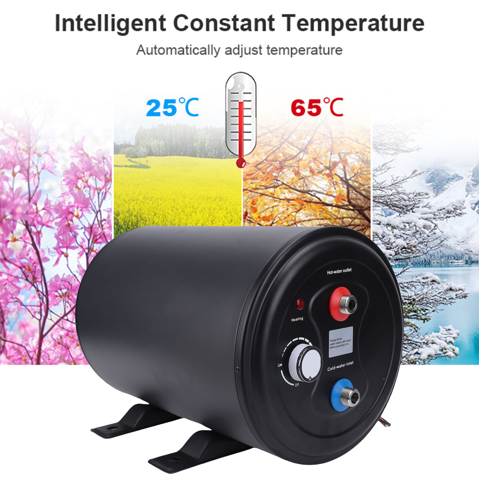 Instant waterverwarmer Tankles - Outdoor Camping Hot Water Shower recensie en prijs