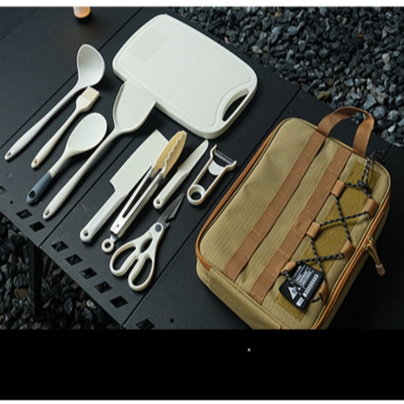 Draagbare 9-delige campingkeuk - Outdoor Camping Kitchen Table recensie en prijs
