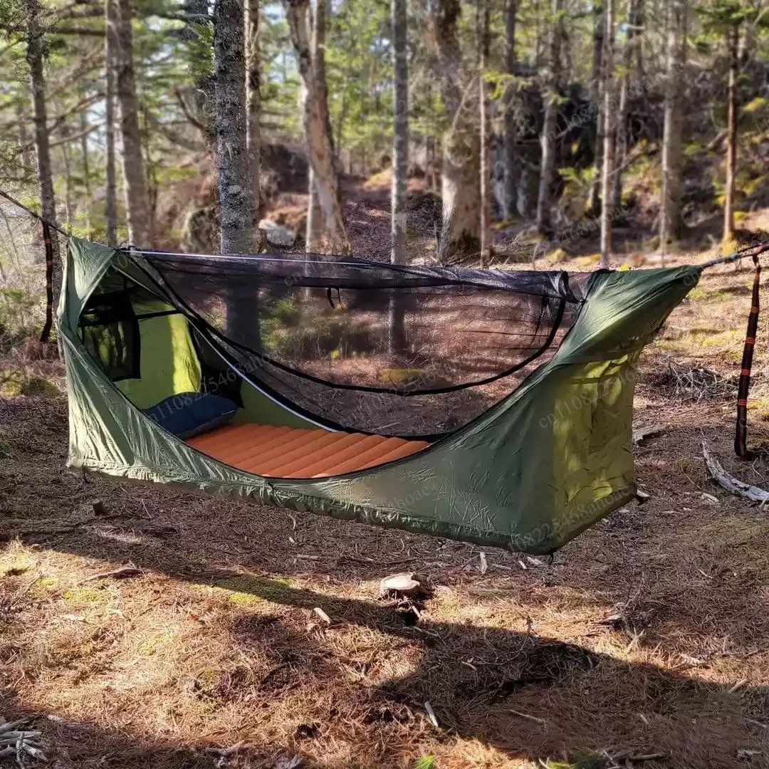 Waterdichte hangmat met luifel - Outdoor Camping Hammock recensie en prijs