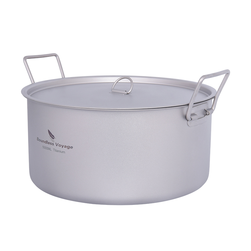 Grenzeloze Reis Titanium Pot 5 - Outdoor Camping Cooking Equipment recensie en prijs