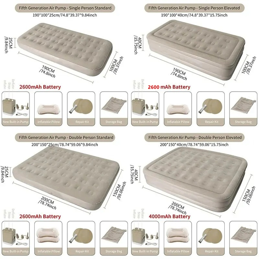 Interieur luchtbed Glamping ma - Outdoor Camping Mat recensie en prijs