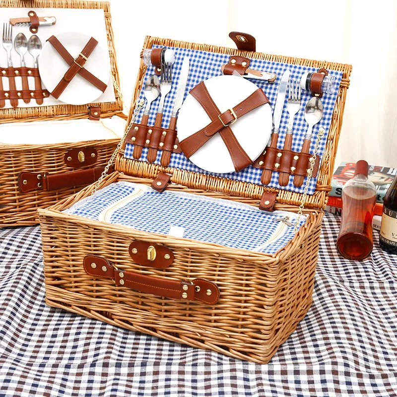 Picknickmand voor gezinnen, op - Outdoor Camping Food recensie en prijs