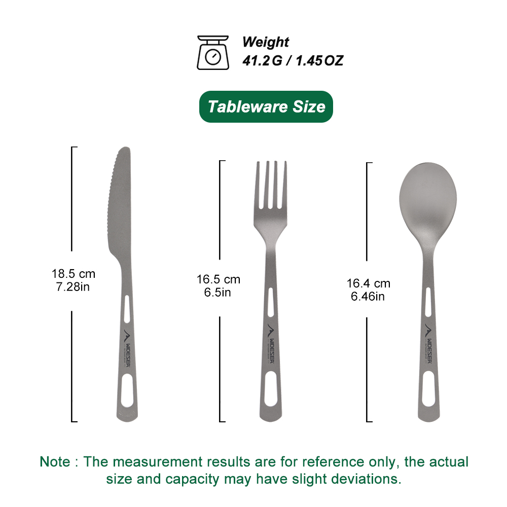 Widesea Camping Kookset Spork  - Outdoor Camping Cooking Equipment recensie en prijs