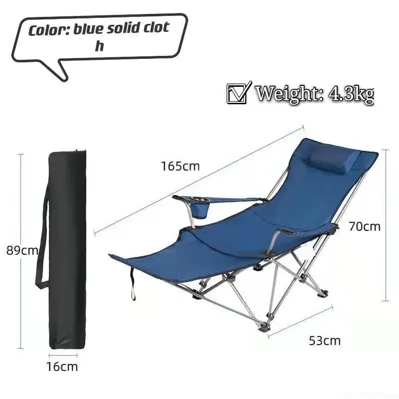 2in1 Outdoor Klapstoel Draagba - Outdoor Camping Recliner recensie en prijs