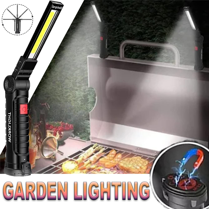Draagbare LED-zaklamp met magn - Outdoor Camping Bbq recensie en prijs