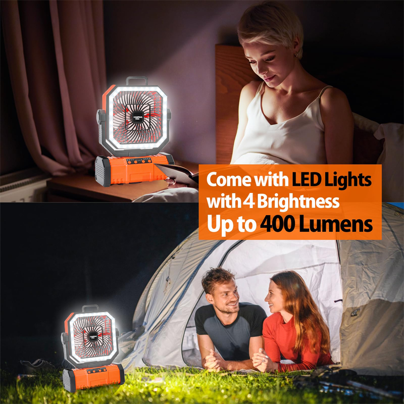 20000mAh camping-plafondventil - Outdoor Camping House recensie en prijs