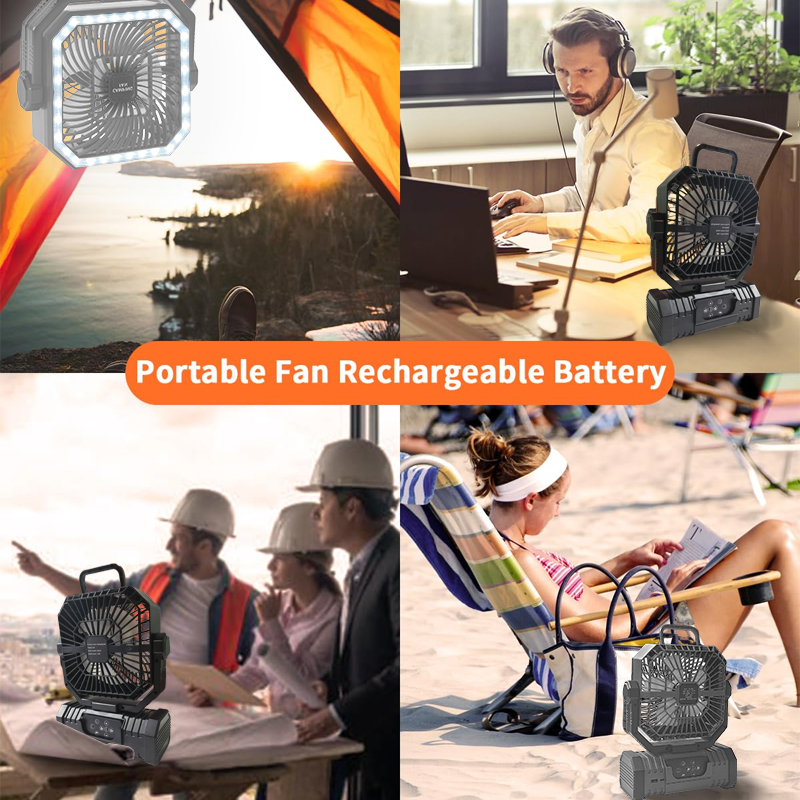 20000mAh camping-plafondventil - Outdoor Camping House recensie en prijs