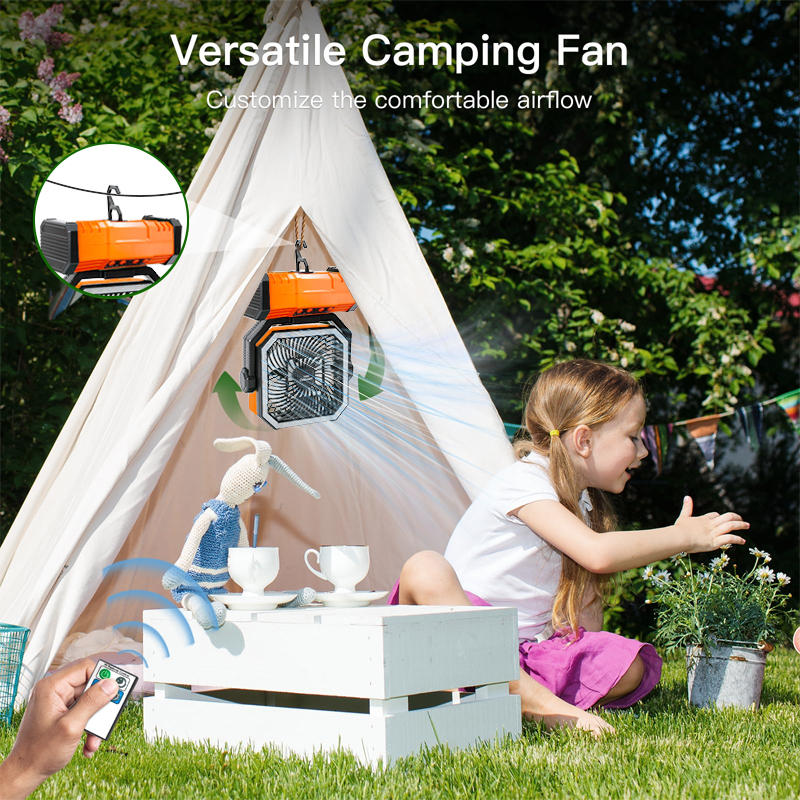 20000mAh camping-plafondventil - Outdoor Camping House recensie en prijs