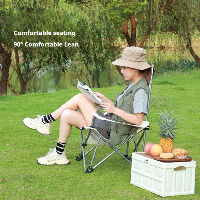 2-in-1 Opvouwbare Buitenstoel, - Outdoor Camping Recliner recensie en prijs