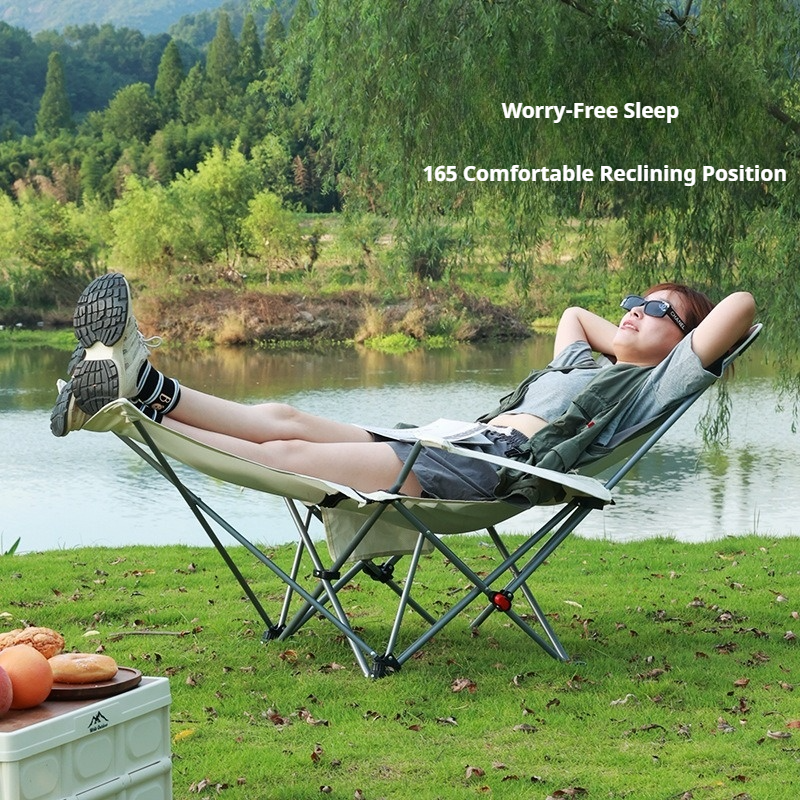 2-in-1 Opvouwbare Buitenstoel, - Outdoor Camping Recliner recensie en prijs