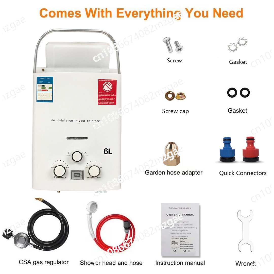 Nieuwe Tankless Boiler Outdoor - Outdoor Camping Hot Water Shower recensie en prijs
