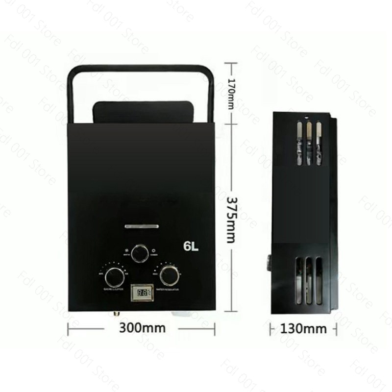 6L Draagbare Gasboiler voor Bu - Outdoor Camping Hot Water Shower recensie en prijs