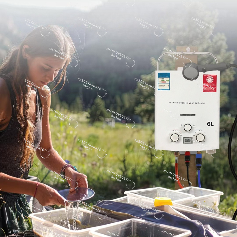 Nieuwe tankloze waterverwarmer - Outdoor Camping Hot Water Shower recensie en prijs