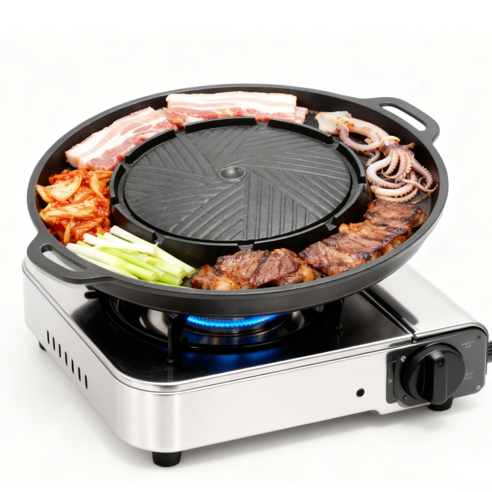 KOSUN Koreaanse BBQ-grillpan 2 - Outdoor Camping Food recensie en prijs