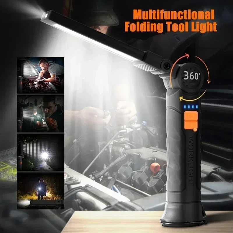 Draagbare COB LED-zaklamp USB  - Camping Lantern recensie en prijs