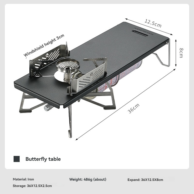 CAMPINGMOON GT-3 Zwarte Draagb - Outdoor Camping Kitchen Table recensie en prijs